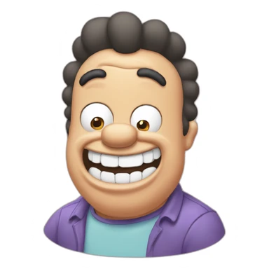 Barney Gumble Of The Simpsons who burps sticker