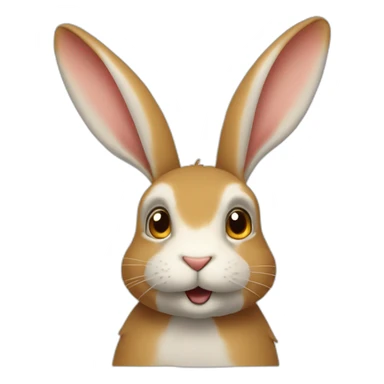 Lapin bélier nain sticker