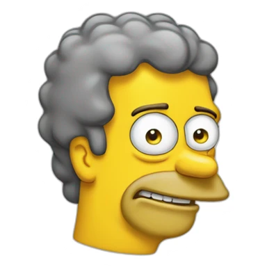 humer simpson sticker