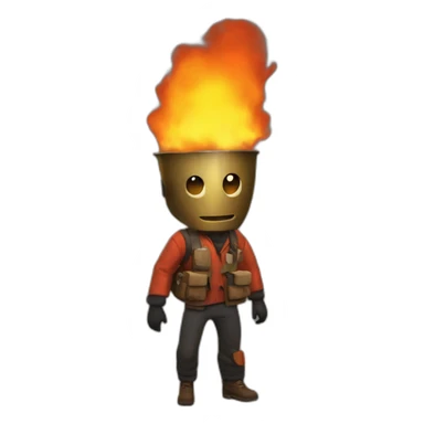 pyro from tf2 sticker