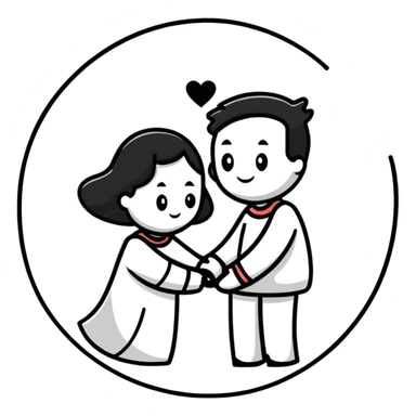 Lovers sticker