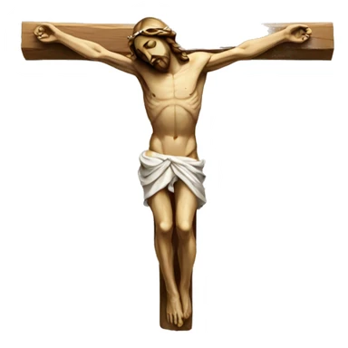 crucifix sticker