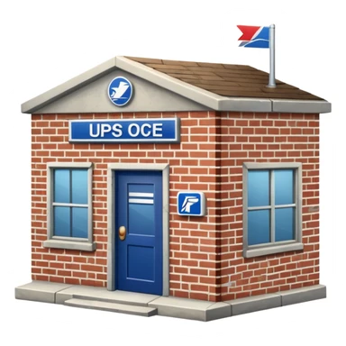 USPS post office sticker