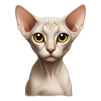 Sphinx cat sticker