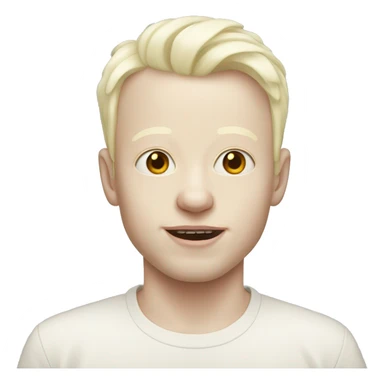 dominic as albino  sticker