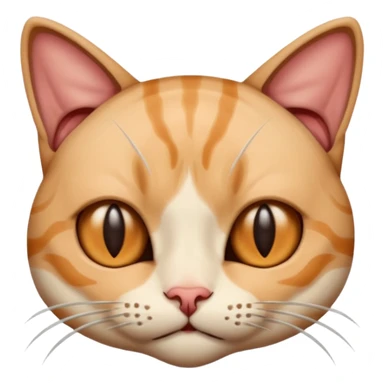 a cat having subdural hematoma sticker