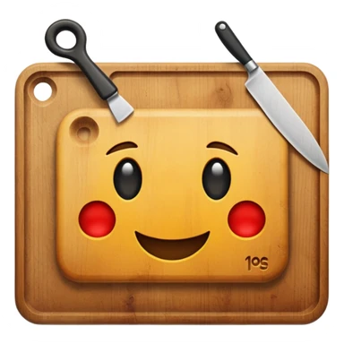 cutting board sticker