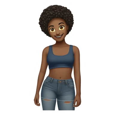 Tank top t short sticker