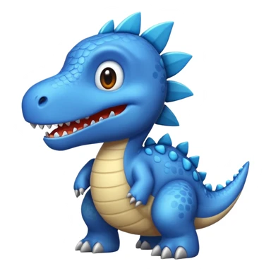 blue Dinasor sticker