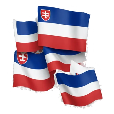 Slovak flag sticker