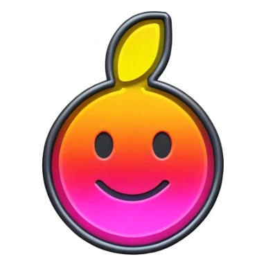 Neon signboard sticker