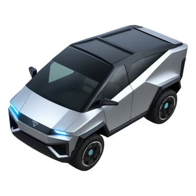 cybertruck police car sticker