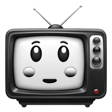 television static(snowy) from the Ring movie sticker