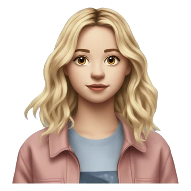 Sydney Sweeney as Cassie i￼n euphoria  sticker