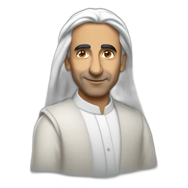 Une arabe qui vote Zemmour  sticker