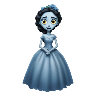 Emily the corpse bride sticker