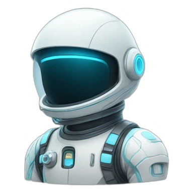 Tron with Astronaut head sticker