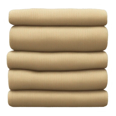 stack of beige sweaters sticker