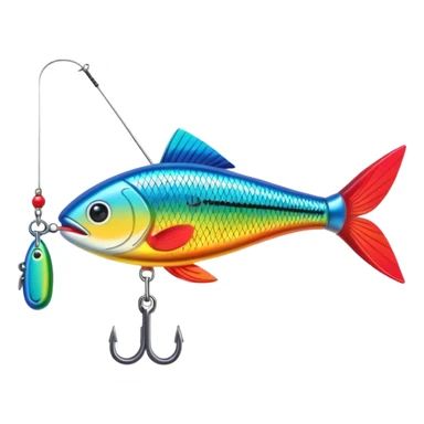 fishing lure sticker