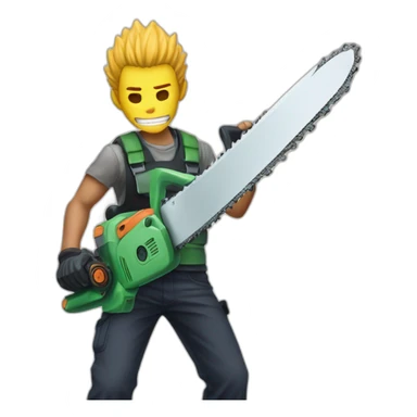 Denji Chainsaw man sticker