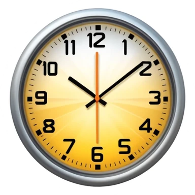 A close-up of a clock with sharply defined numbers and glowing hands, captured in dramatic lighting. The second hand is blurred into multiple trailing streaks to show rapid ticking, creating a sense of urgency and fast-passing time. sticker