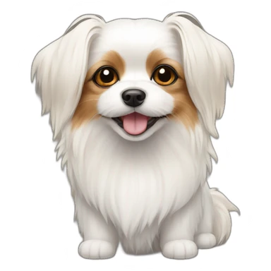 papillon-maltese sticker