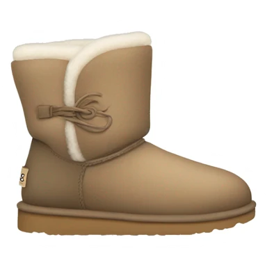 cute little ugg boots sticker