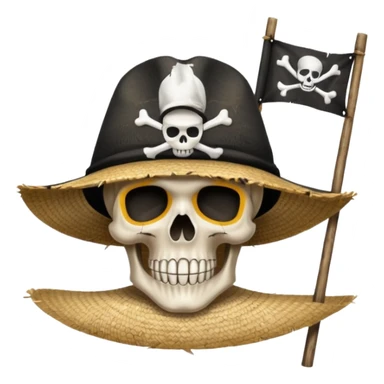 can u put the flag of the straw hats crew from one piece sticker