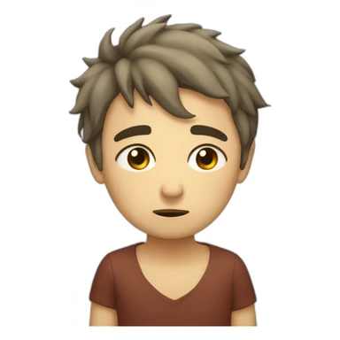 shedding copious tears sticker