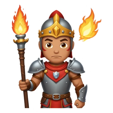 Castle Torch Guard sticker