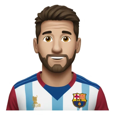 Can you create a Messi emoji for me? sticker