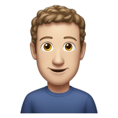 Mark-Zuckerberg with face book sticker