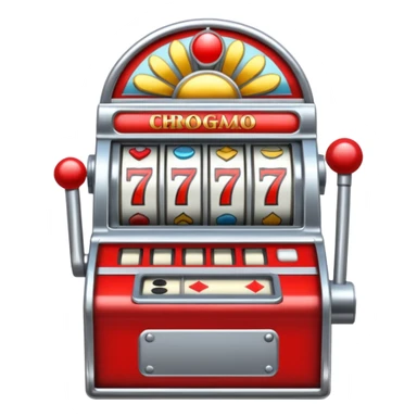 Slot machine, las vegas sticker