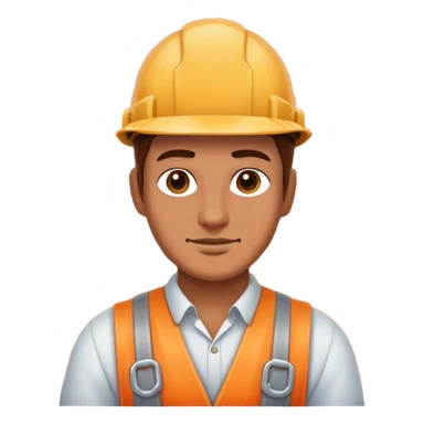 mason worker bricks sticker