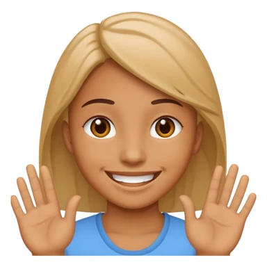 Smile with saying Yooo sticker