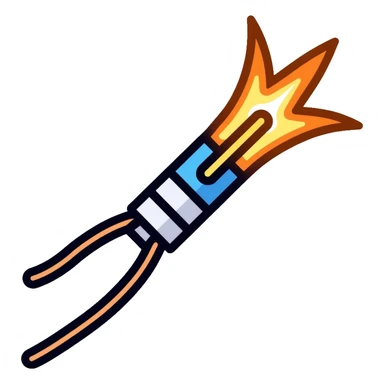 optical fiber cable with glowing light transmission sticker