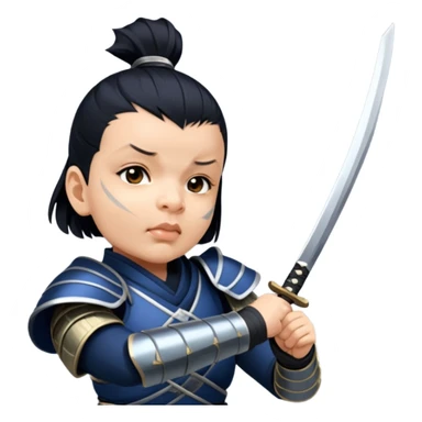 Warrior Samurai sticker