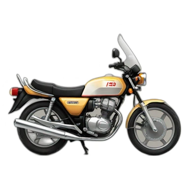 bike honda cd 250 sticker