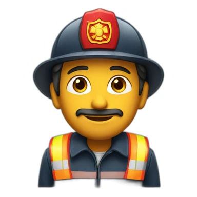 a portugese fireman sticker