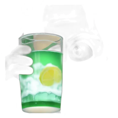 Zoro drink water sticker