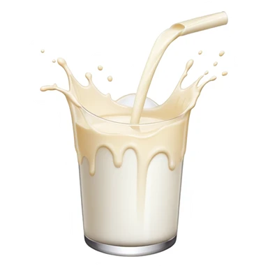 squirting milk sticker