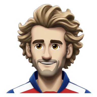 griezman à l’olympique de Lyon sticker