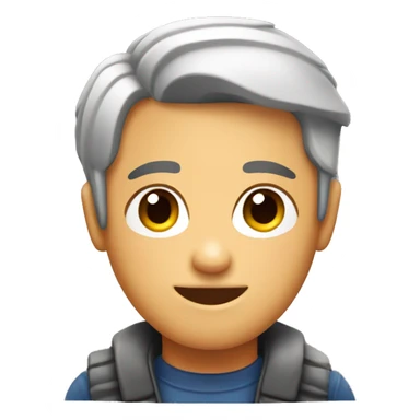 Generate an emoji to represent male gender under select gender menu on a Gen Z dating app  sticker