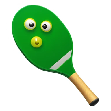 Pickle ball paddle sticker