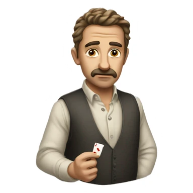 person who cant play solitaire and is bad at it  sticker