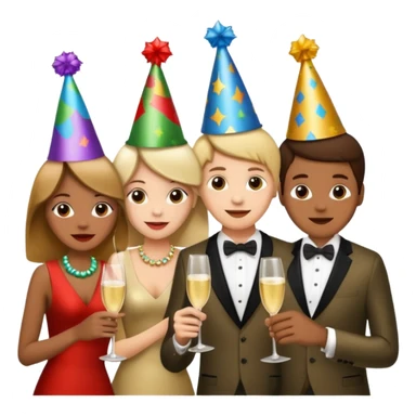 New year aesthetic sticker