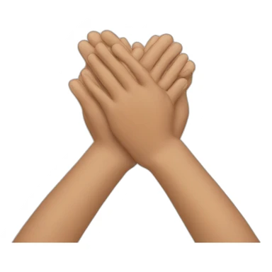 Someone rubbing his hands together sticker