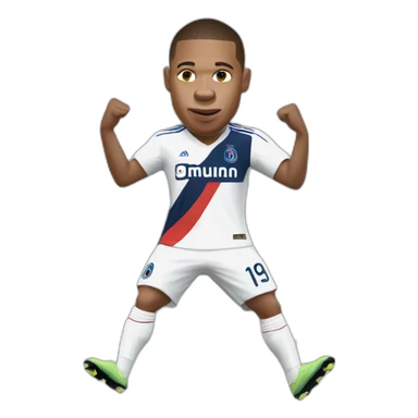 Mbappé make the griddy dance sticker
