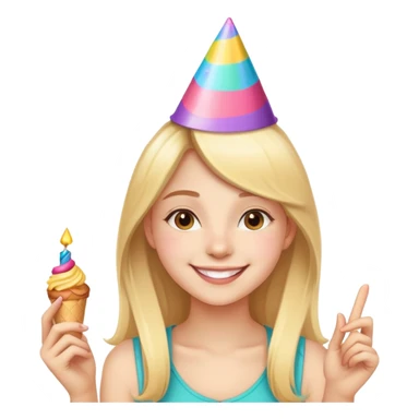 18 year old celebrating her birthday  sticker