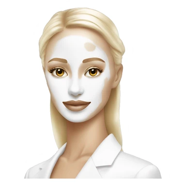 Dior white and gold skin care  sticker